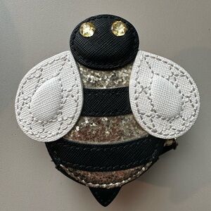 kate spade Black and Gold Bee Coin Purse